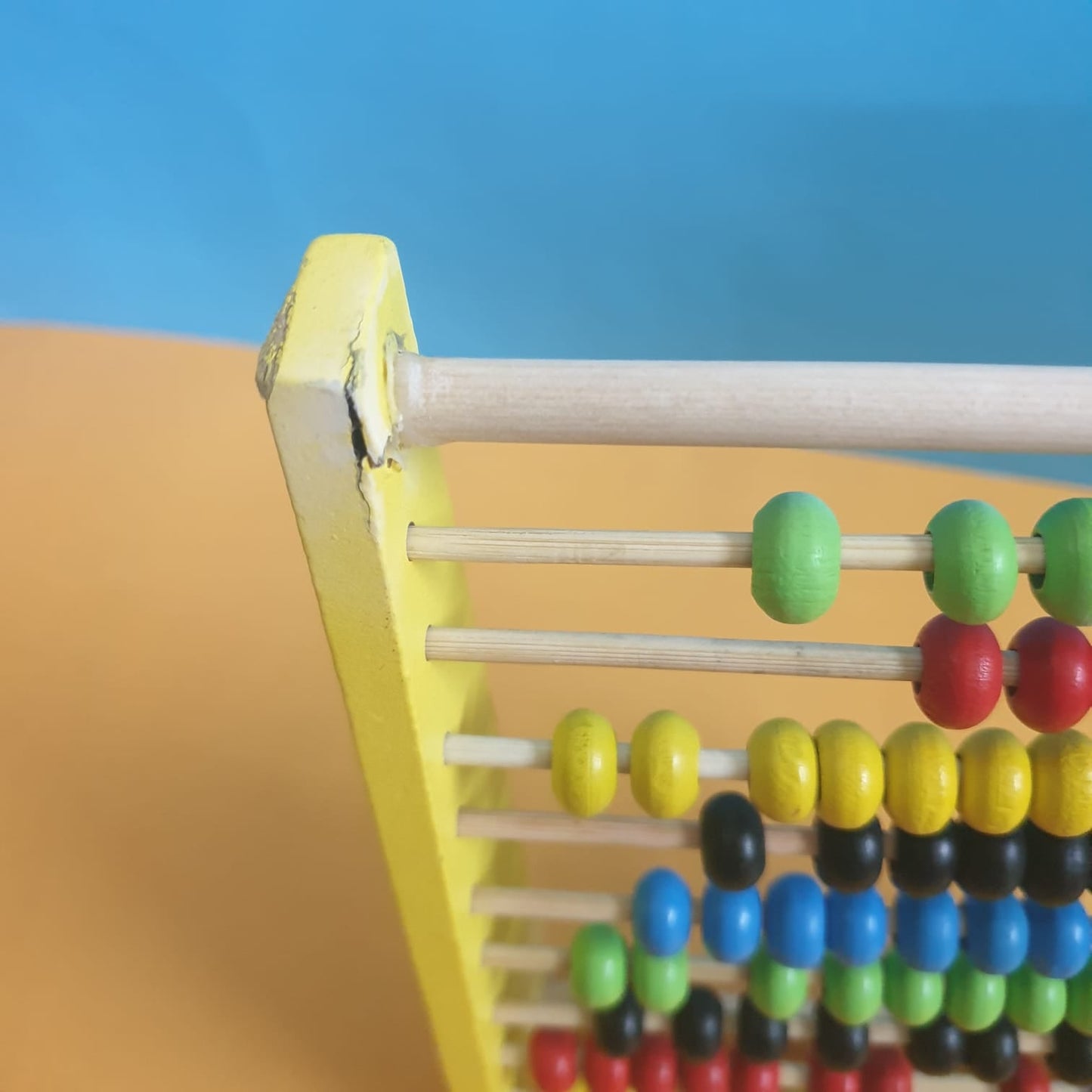 (D&R) Wooden Abacus (Minor Damage)