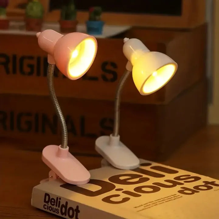 Mini LED Book Reading Light for Reading, Study & Travel