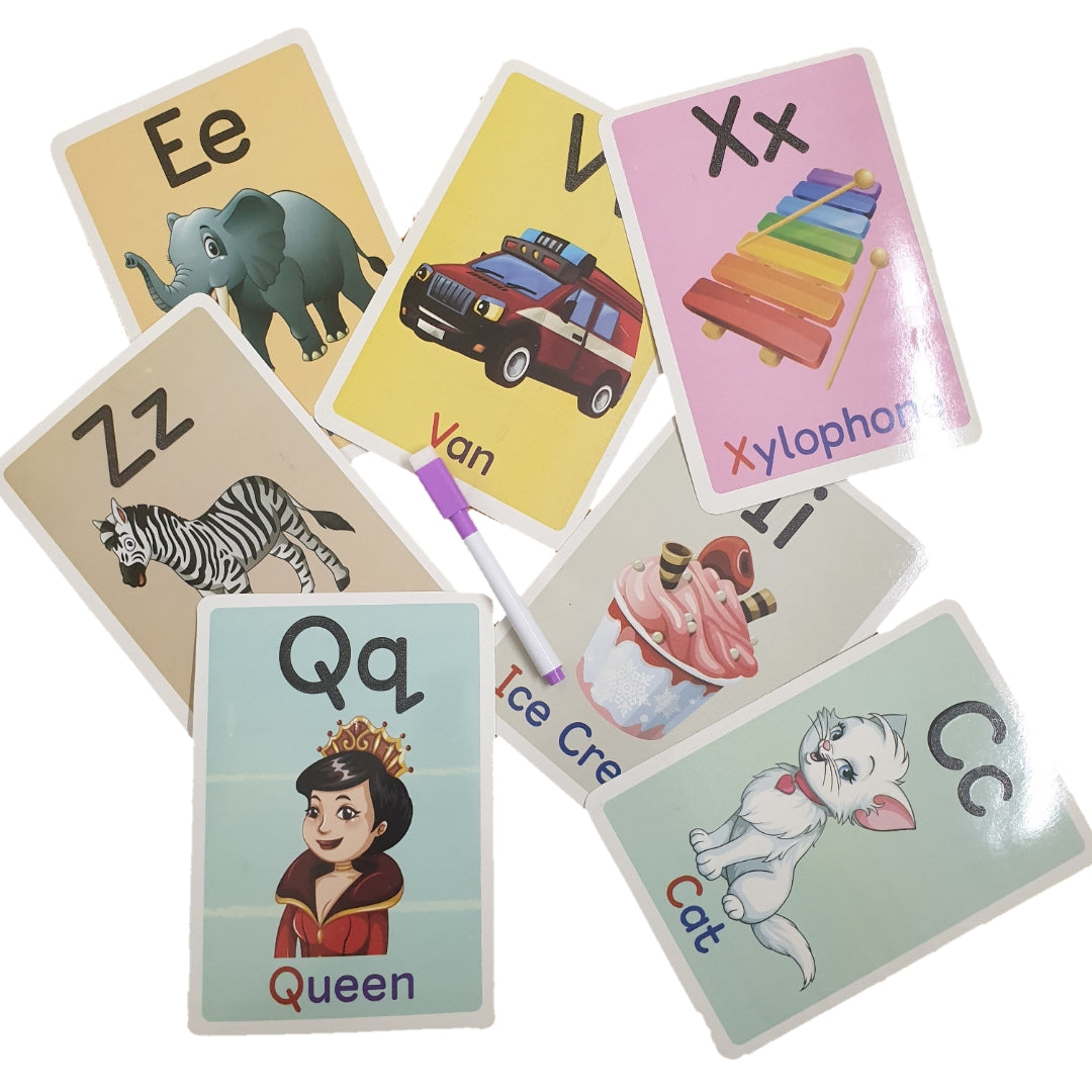 3-in-1 Flashcards Combo - Perfect Early Learning Pack for Kids