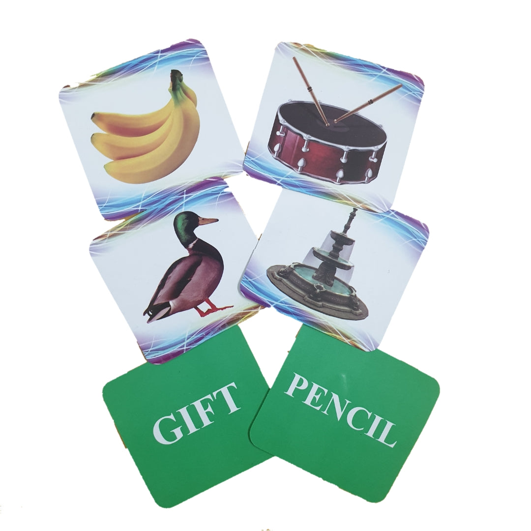 All-in-One Educational 10 Flashcards Combo for Young Learners