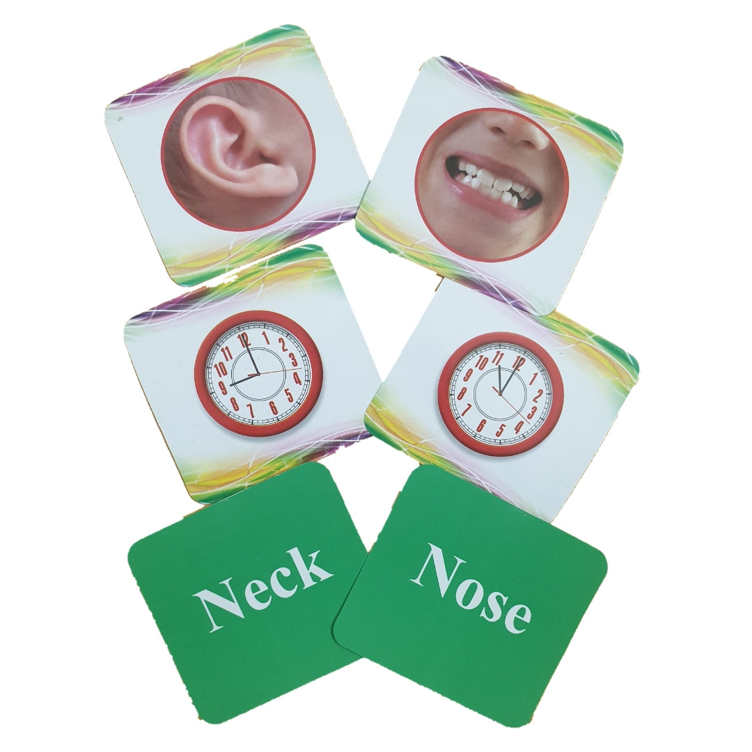 All-in-One Educational 10 Flashcards Combo for Young Learners