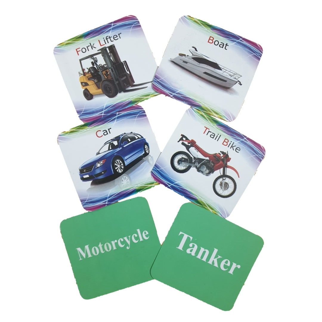 All-in-One Educational 10 Flashcards Combo for Young Learners