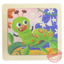 Wooden Montessori Characters Jigsaw Puzzle Boards