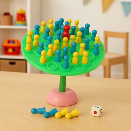 Wooden Man Balance Tree TableTop Game