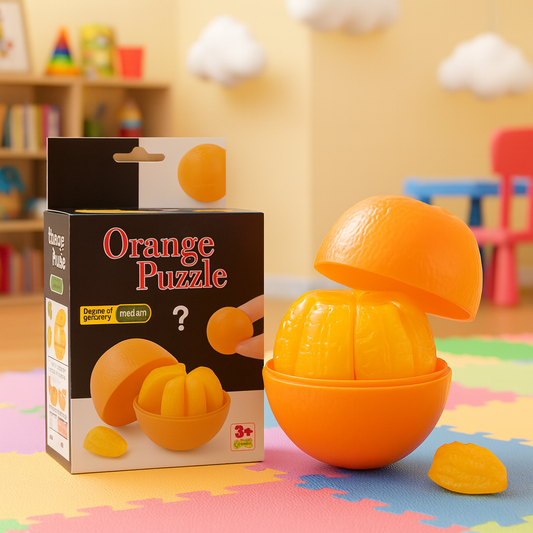 3D High Quality Orange Shape Puzzle