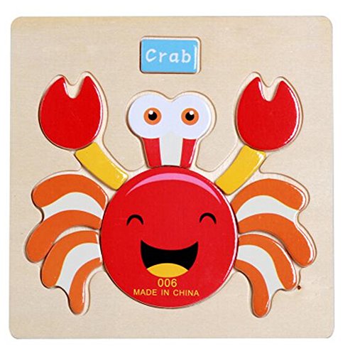 Wooden Montessori Jigsaw Puzzle Board