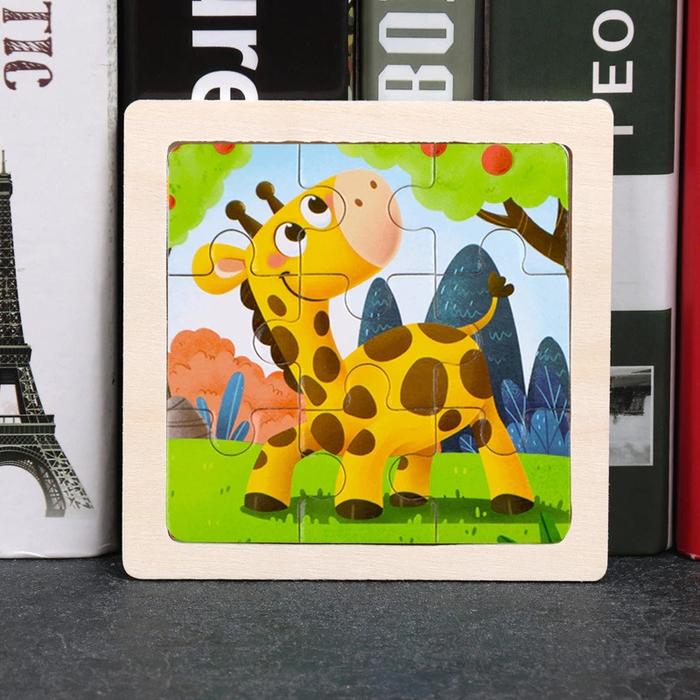 Wooden Montessori Characters Jigsaw Puzzle Boards