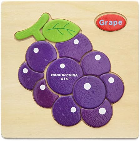 Wooden Montessori Jigsaw Puzzle Board