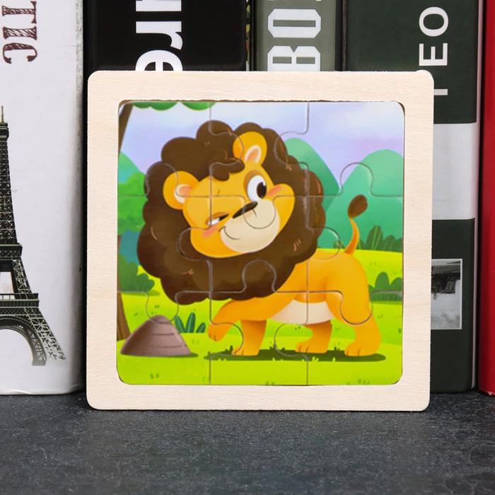 Wooden Montessori Characters Jigsaw Puzzle Boards