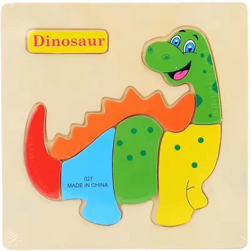 Wooden Montessori Jigsaw Puzzle Board