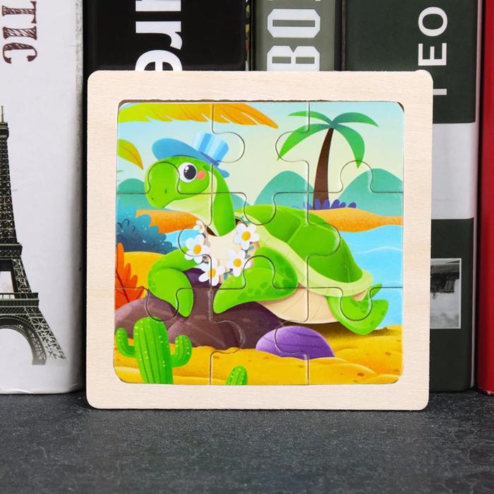 Wooden Montessori Characters Jigsaw Puzzle Boards
