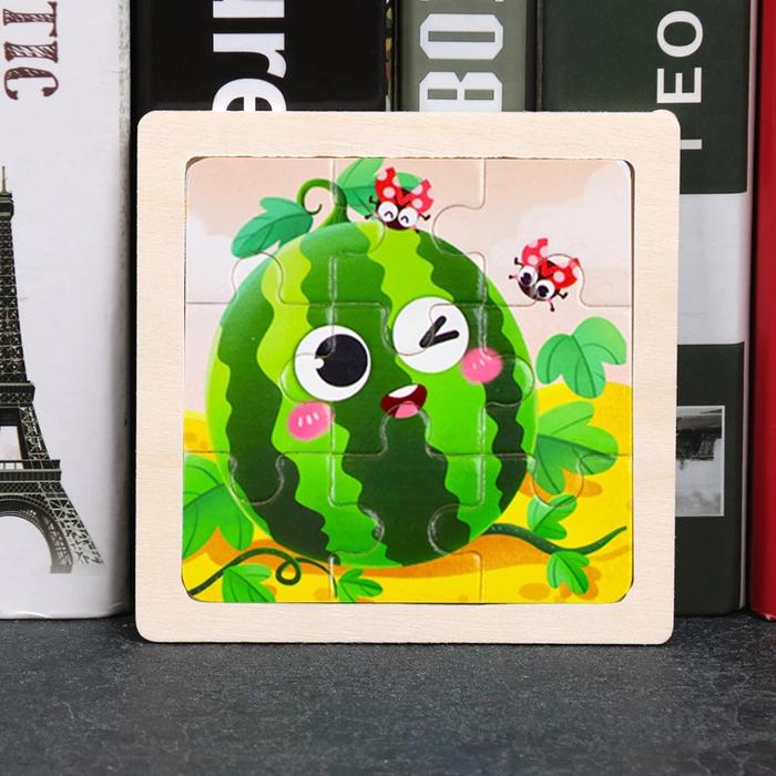 Wooden Montessori Characters Jigsaw Puzzle Boards