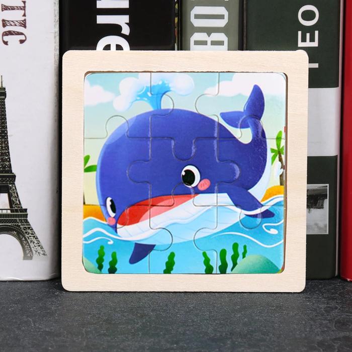 Wooden Montessori Characters Jigsaw Puzzle Boards