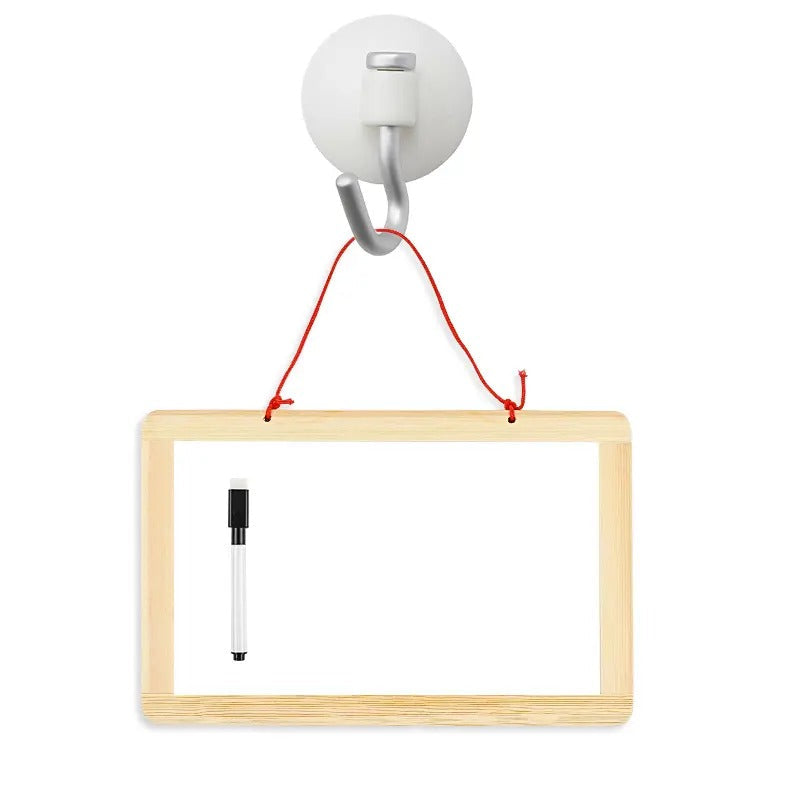 Wooden Magnetic Double Sided White & Black Writing & Drawing Board