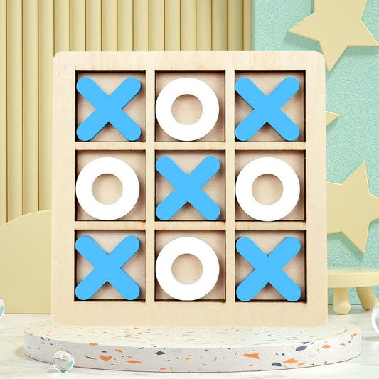 Wooden Jumbo Tic Tac Toe Puzzle Big Board