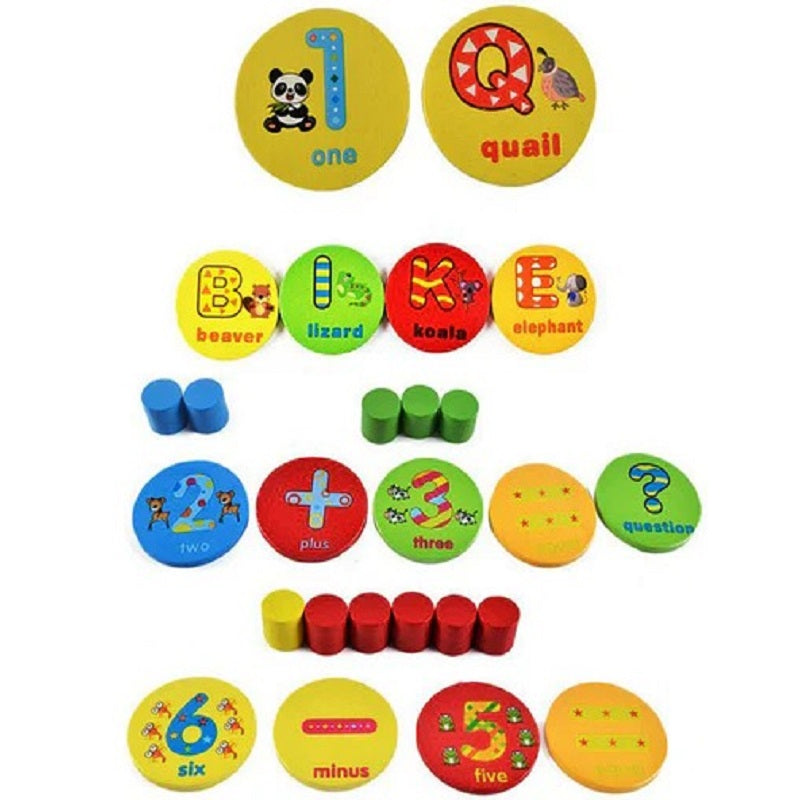 Wooden Multifunctional Wafer Learning Board
