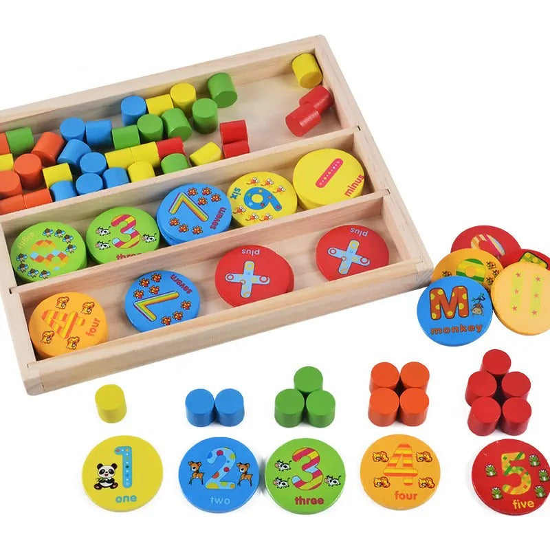Wooden Multifunctional Wafer Learning Board