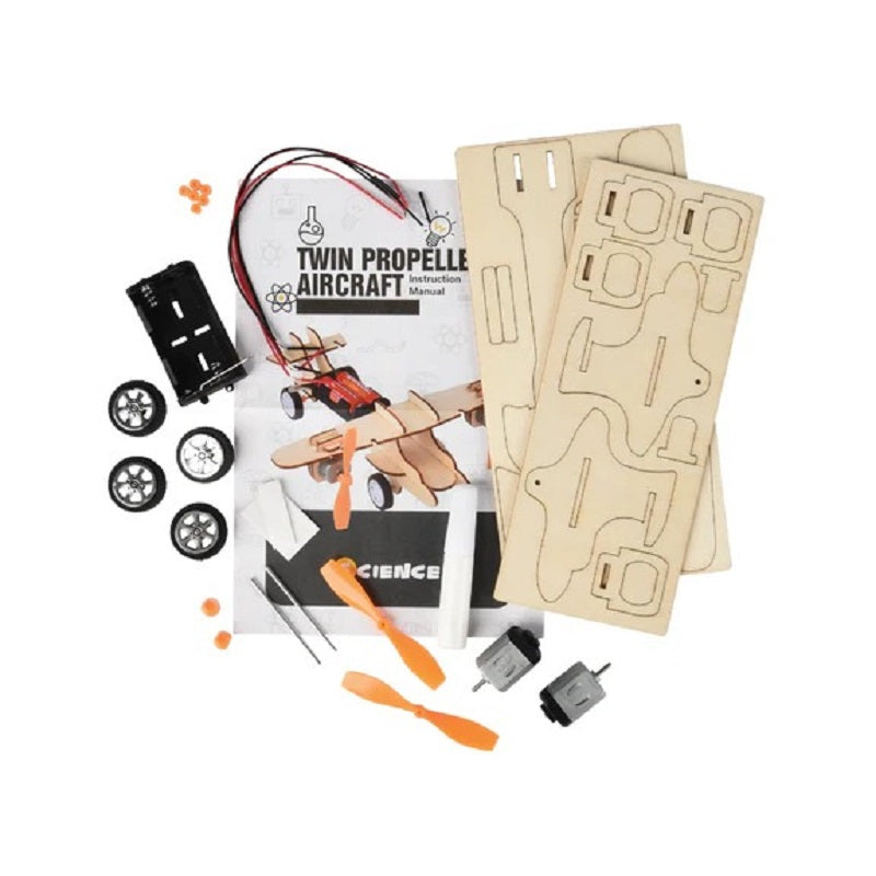 Wooden DIY Science Experiment Gear Shuttle Models