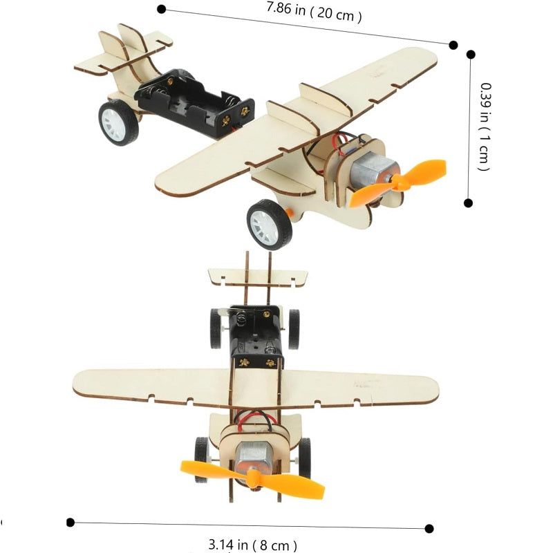 Wooden DIY Science Experiment Gear Shuttle Models