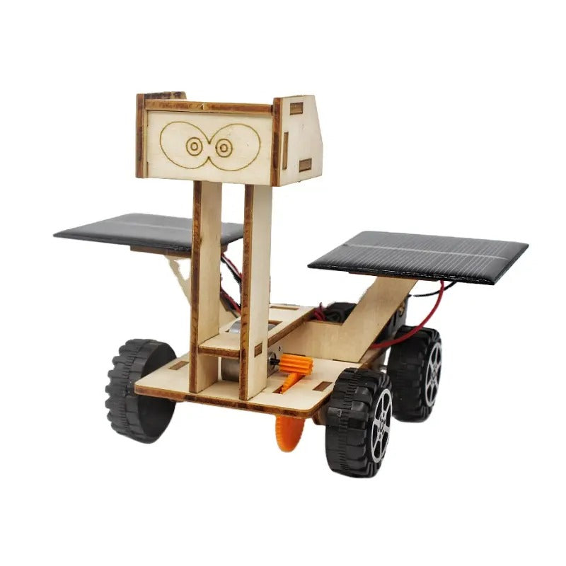 Wooden DIY Science Experiment Gear Shuttle Models