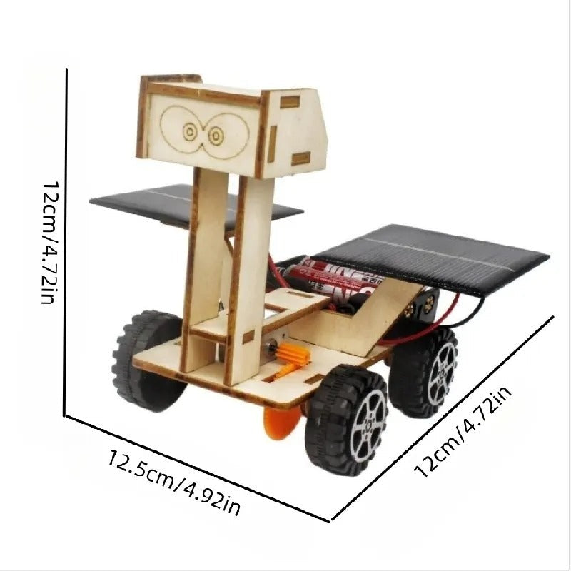 Wooden DIY Science Experiment Gear Shuttle Models