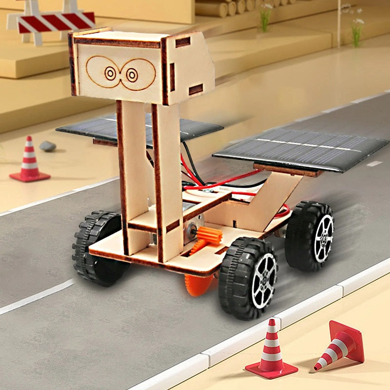 Wooden DIY Science Experiment Gear Shuttle Models