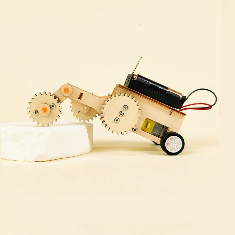 Wooden DIY Science Experiment Gear Shuttle Models