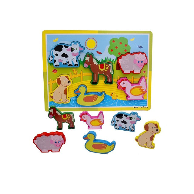 Wooden 3D Interactive Sorting Educational Boards