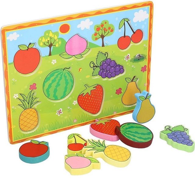 Wooden 3D Interactive Sorting Educational Boards