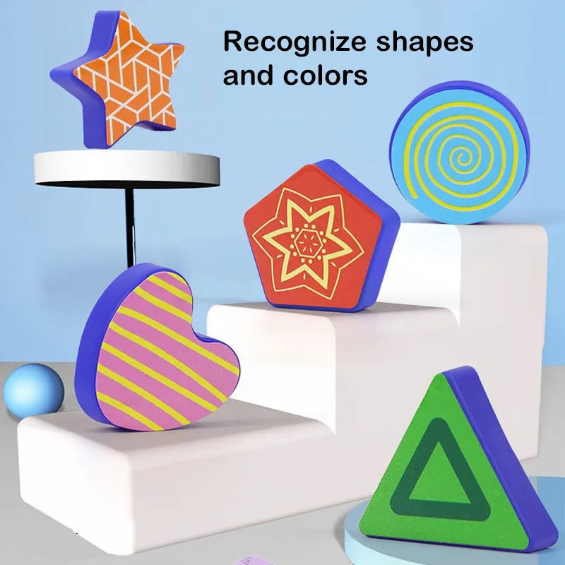 Wisdom Early 3 in 1 Education Sorting Busy Board