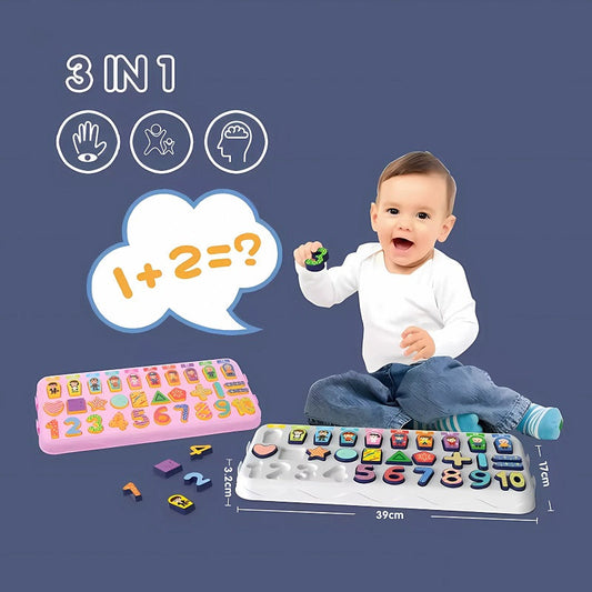 Wisdom Early 3 in 1 Education Sorting Busy Board