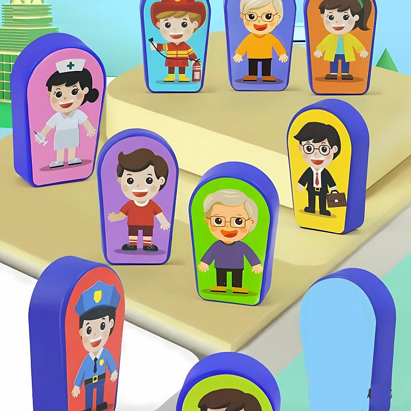 Wisdom Early 3 in 1 Education Sorting Busy Board