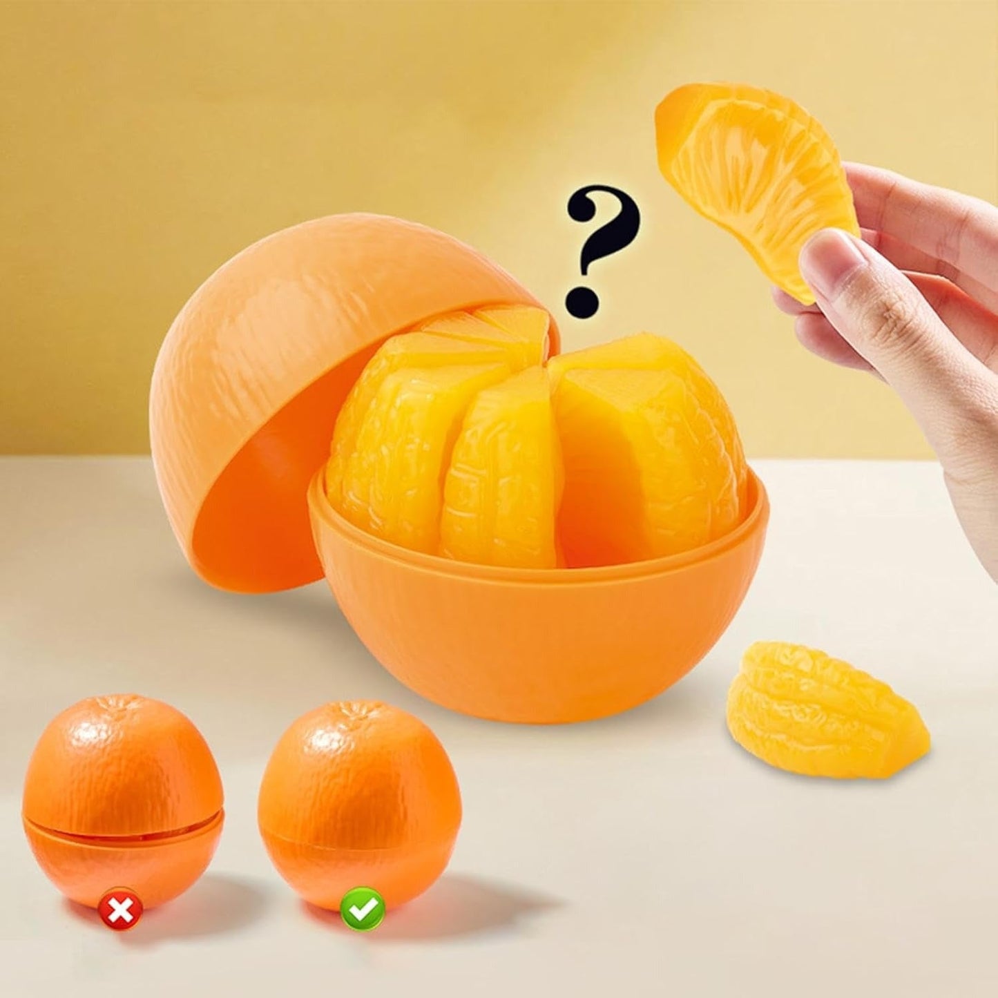 3D High Quality Orange Shape Puzzle