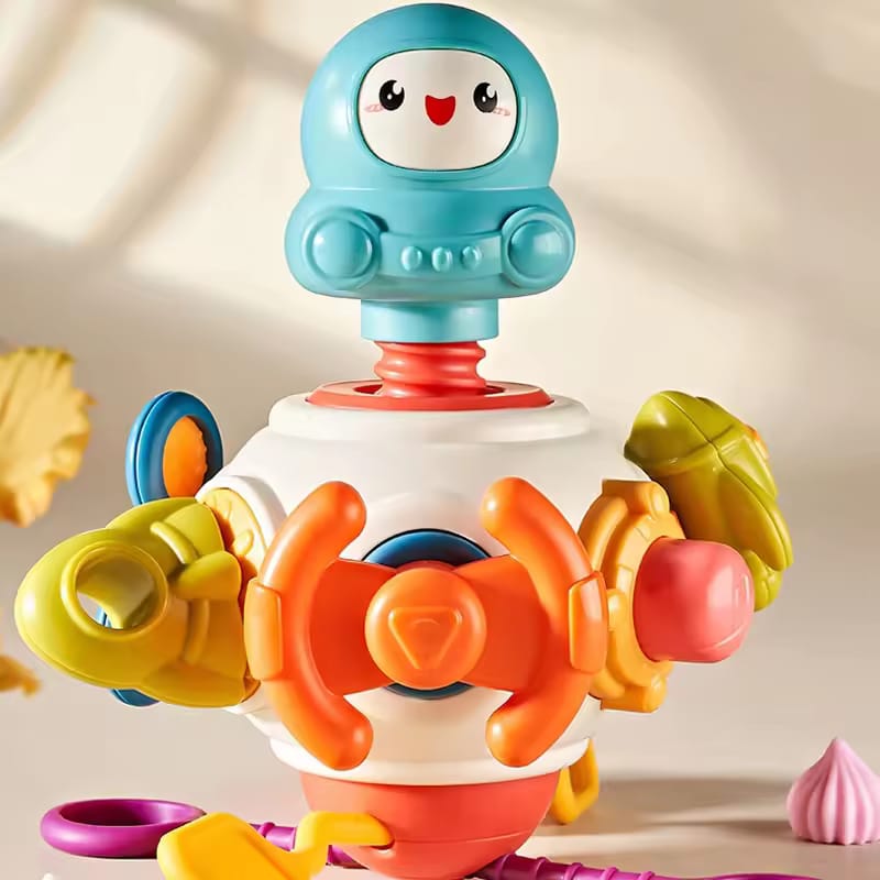 8 In 1 Multifunction Space Busy Teether With Rattles