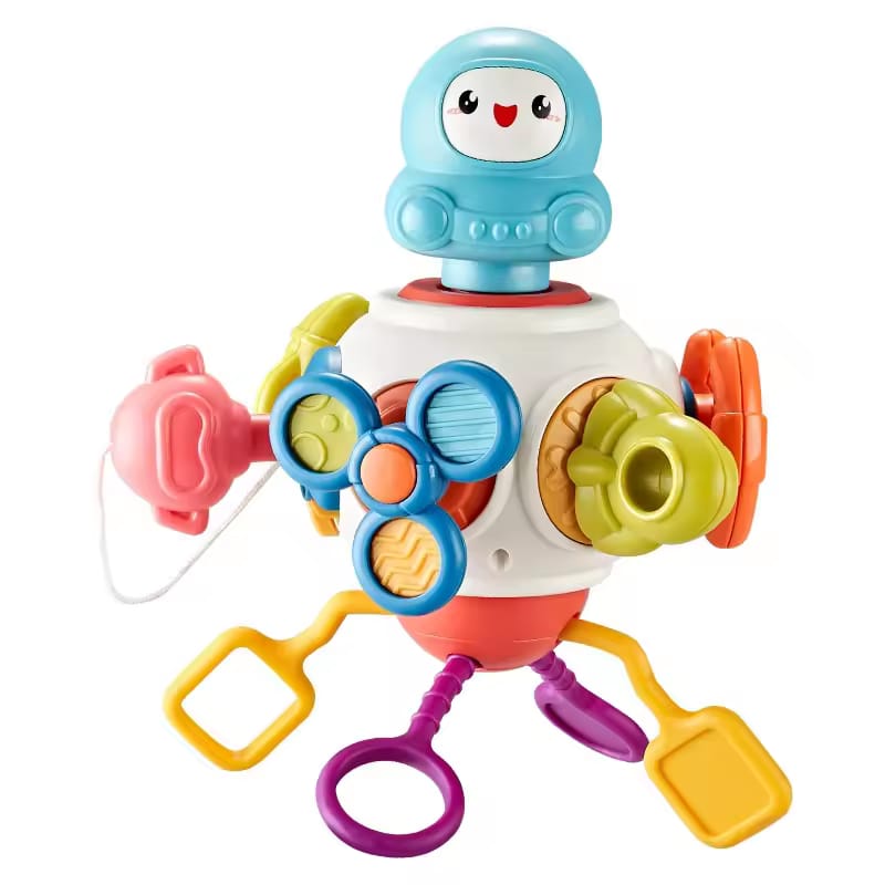 8 In 1 Multifunction Space Busy Teether With Rattles