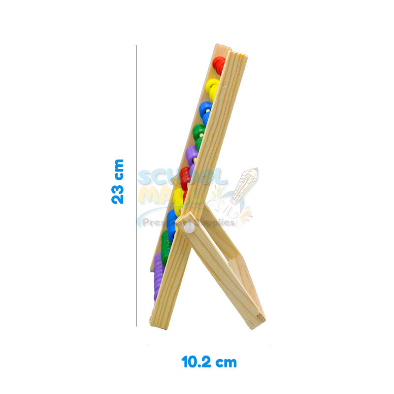 Wooden Abacus with Stand