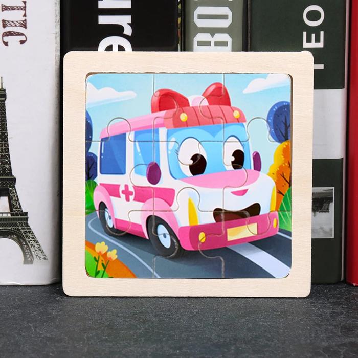 Wooden Montessori Characters Jigsaw Puzzle Boards