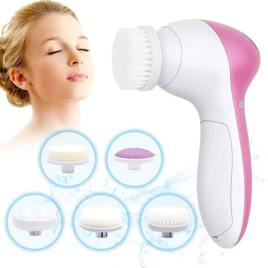 5 in 1 Facial Electric Cleanser and Massager
