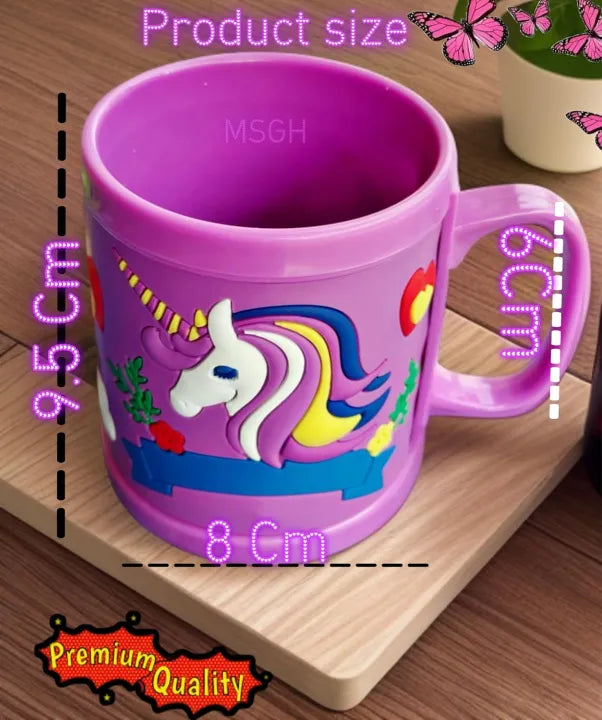 Cartoon Design Silicon cover Cups For Kids