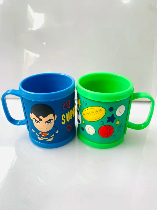 Cartoon Design Silicon cover Cups For Kids