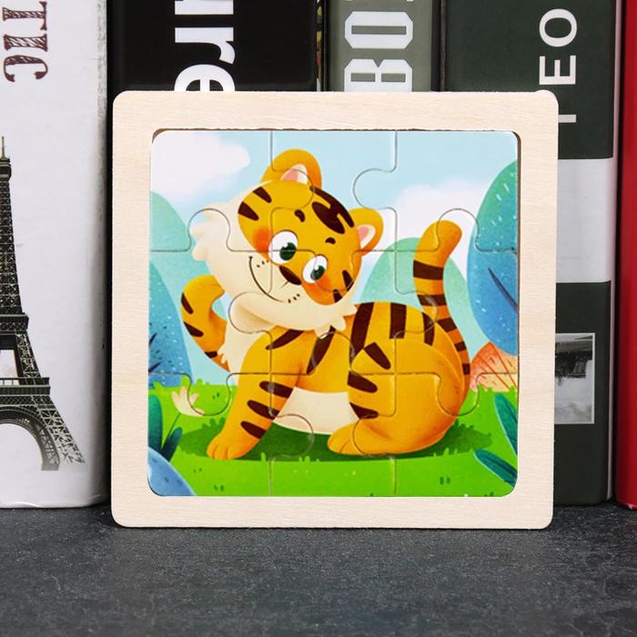 Wooden Montessori Characters Jigsaw Puzzle Boards