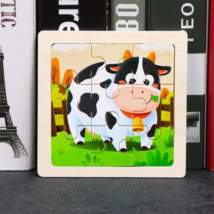 Wooden Montessori Characters Jigsaw Puzzle Boards