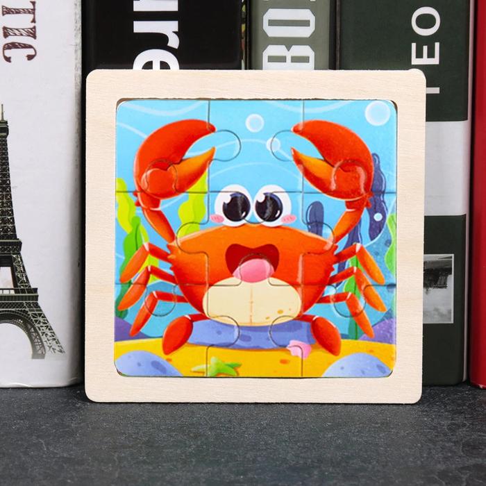 Wooden Montessori Characters Jigsaw Puzzle Boards