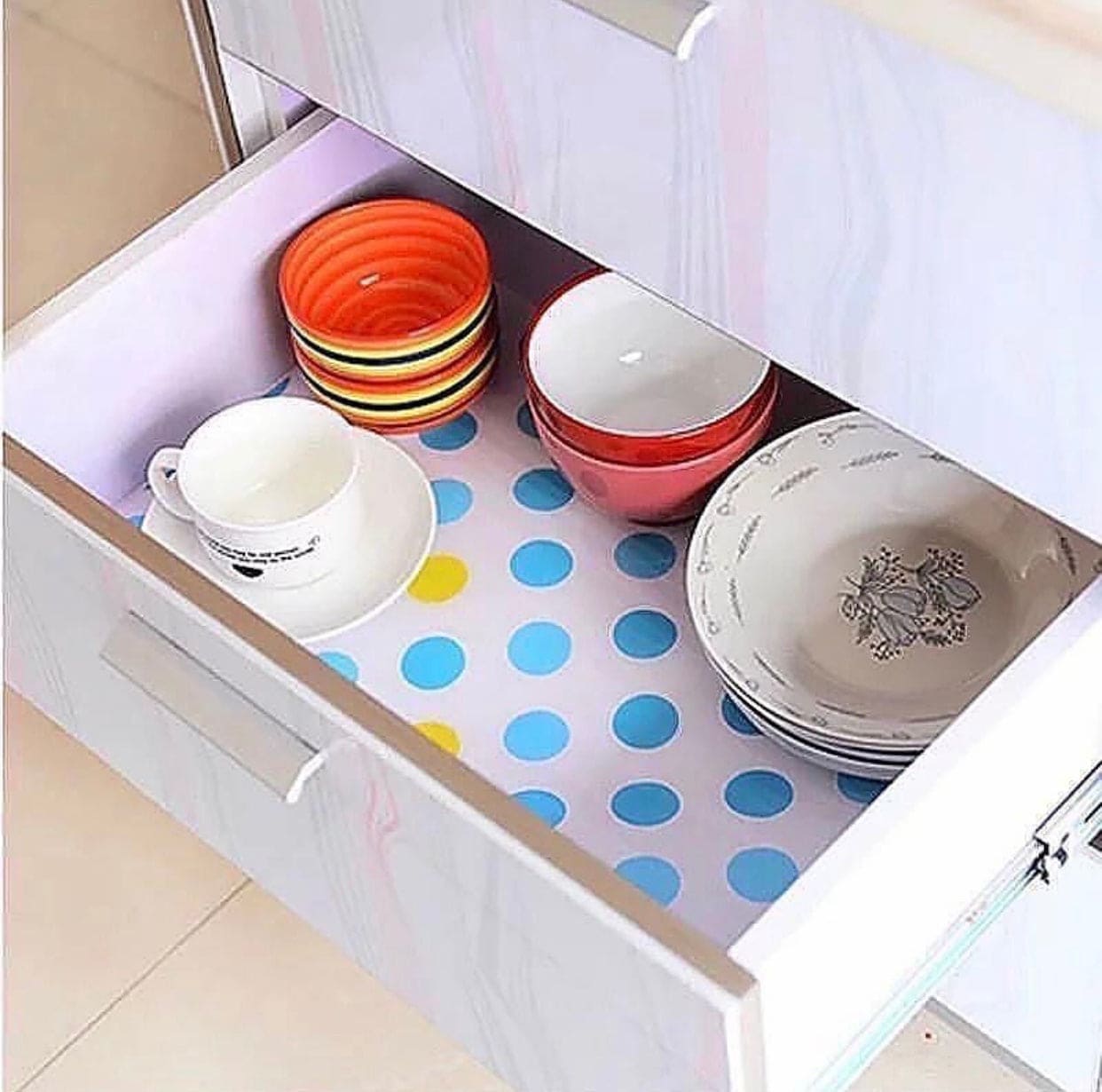 Kitchen And Drawer Liner, Dust Proof Washable Mat